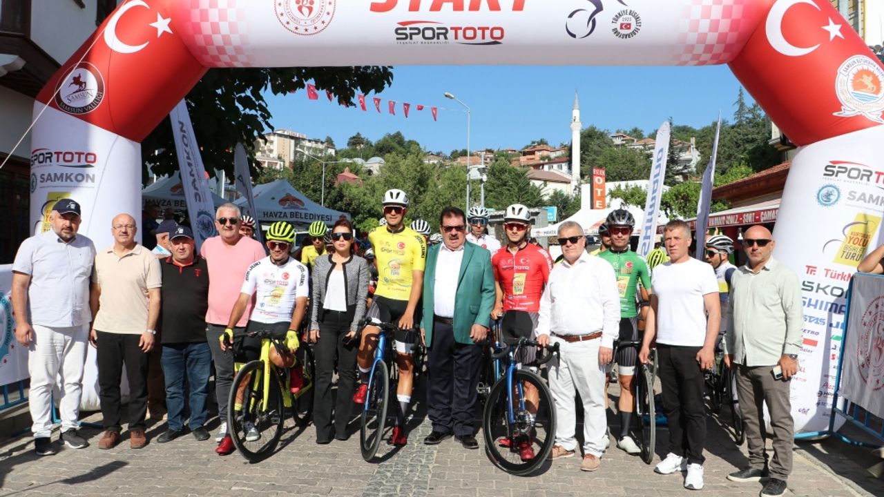 Kurtuluş Yolu Bisiklet Turu'nun Havza-Amasya etabı başladı