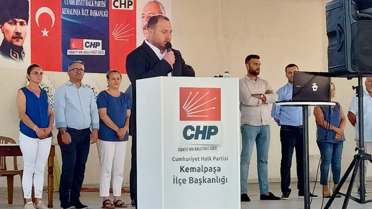 Yeni CHP Kemalpaşa İlçe Başkanı belli oldu
