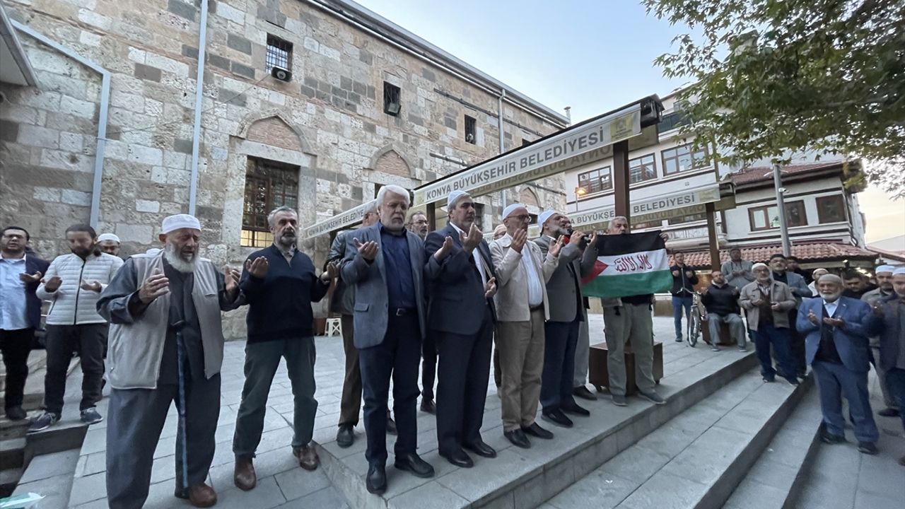 Filistinlilere destek gösterisi yapıldı