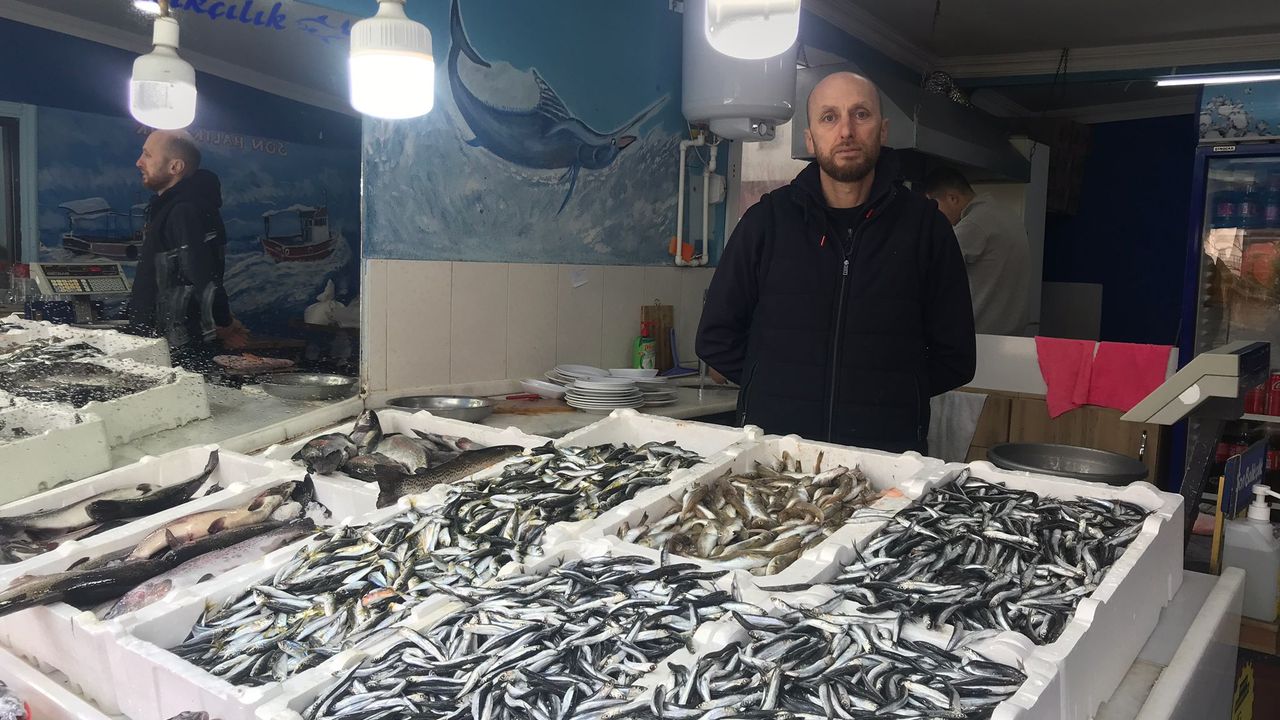 Gürcüler Balık Tezgahlarına Rağbet Gösteriyor