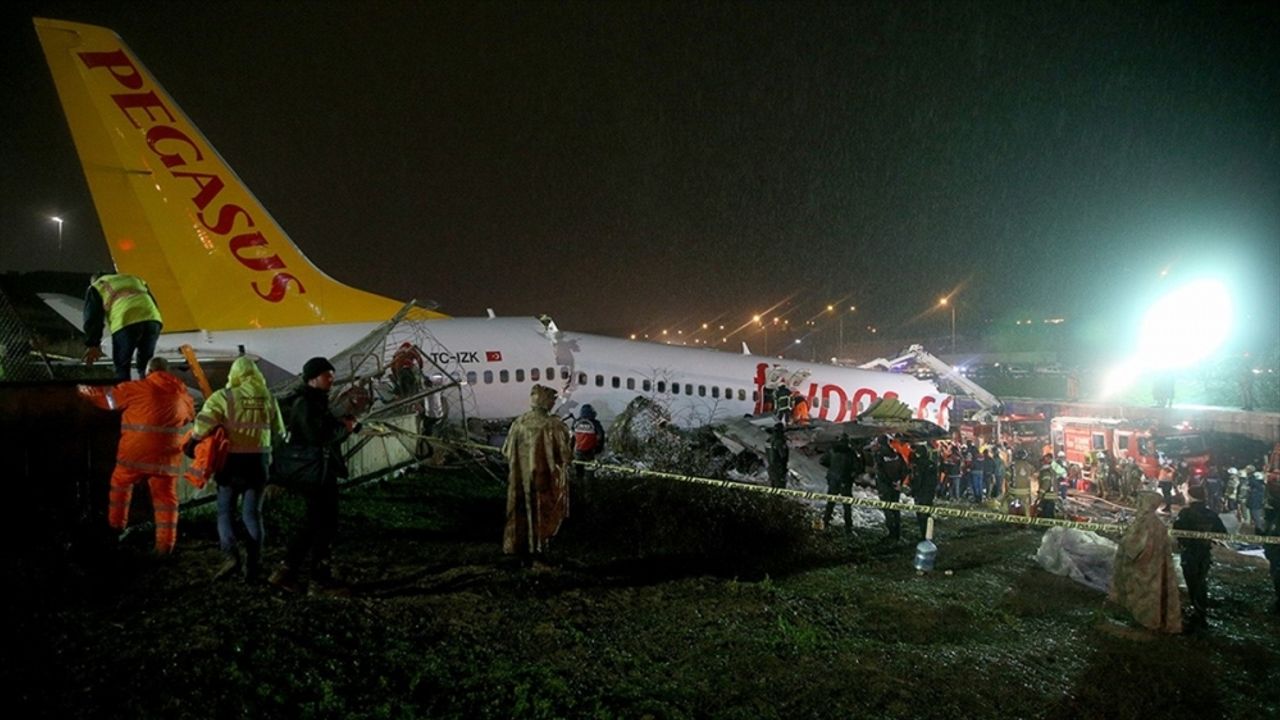 Sabiha Gökçen Havalimanı'ndaki Uçak Kazasının Üzerinden 4 Yıl Geçti