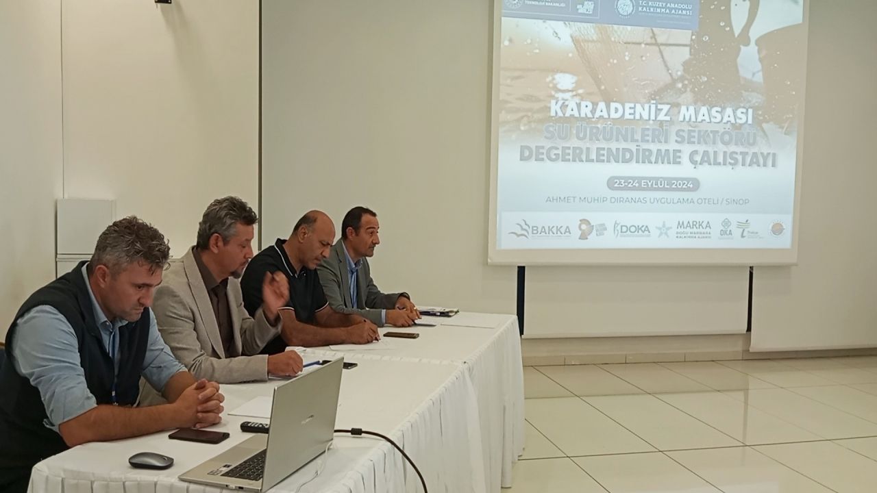 Karadeniz'deki Su Ürünlerinin Geleceği Çalıştayda Tartışıldı