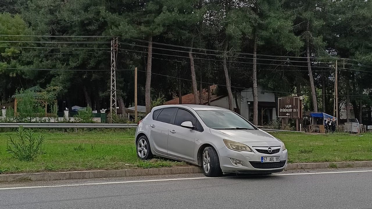 Samsun'da iki otomobilin çarpıştığı kazada 2 kişi yaralandı