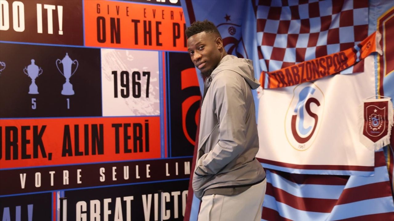 Trabzonspor'un deneyimli kalecisi Onana'dan kariyeriyle ilgili değerlendirme