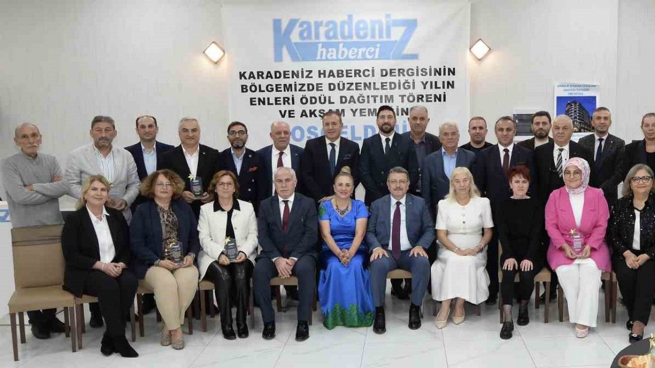 Karadeniz’de Yılın En’leri ödüllerini aldı