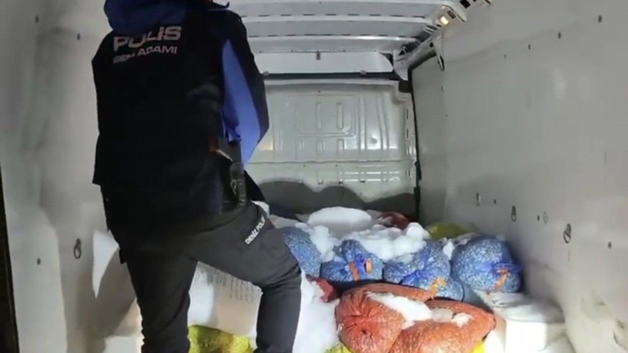 Samsun polisinden kaçak midye operasyonu