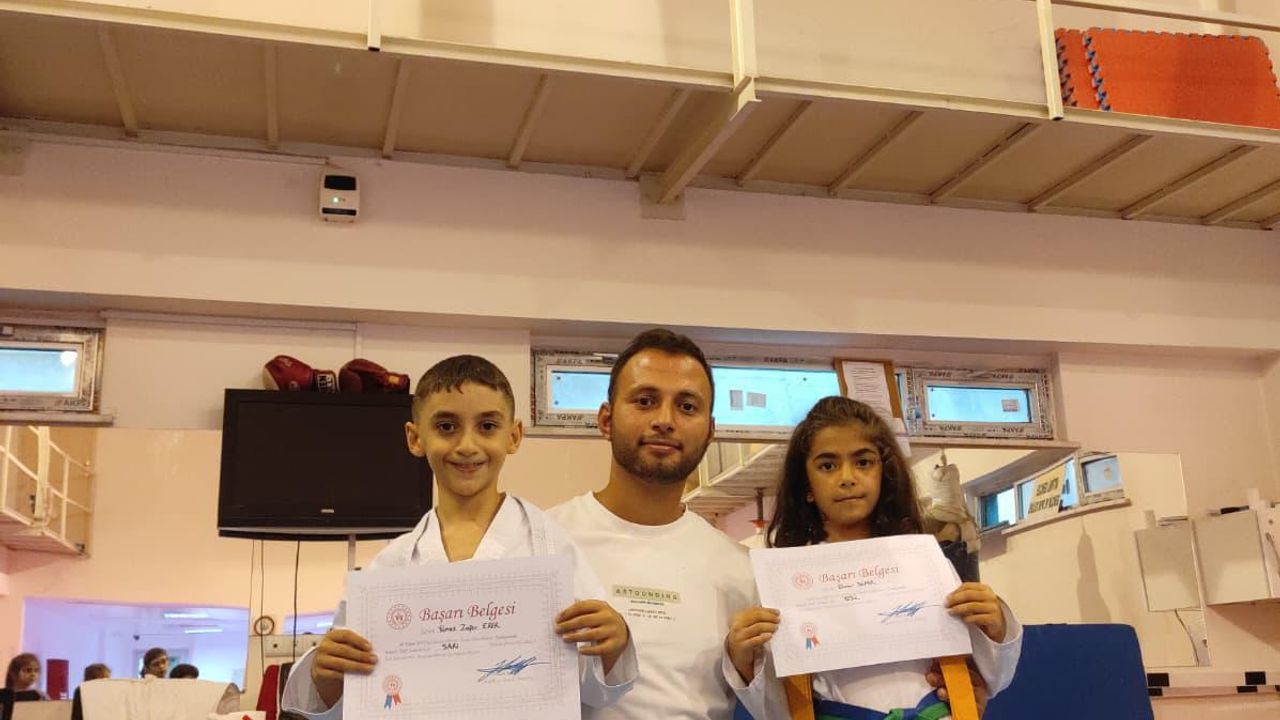 Artvinli Gençler Spor Kulübü’nde Kuşak Terfi Heyecanı