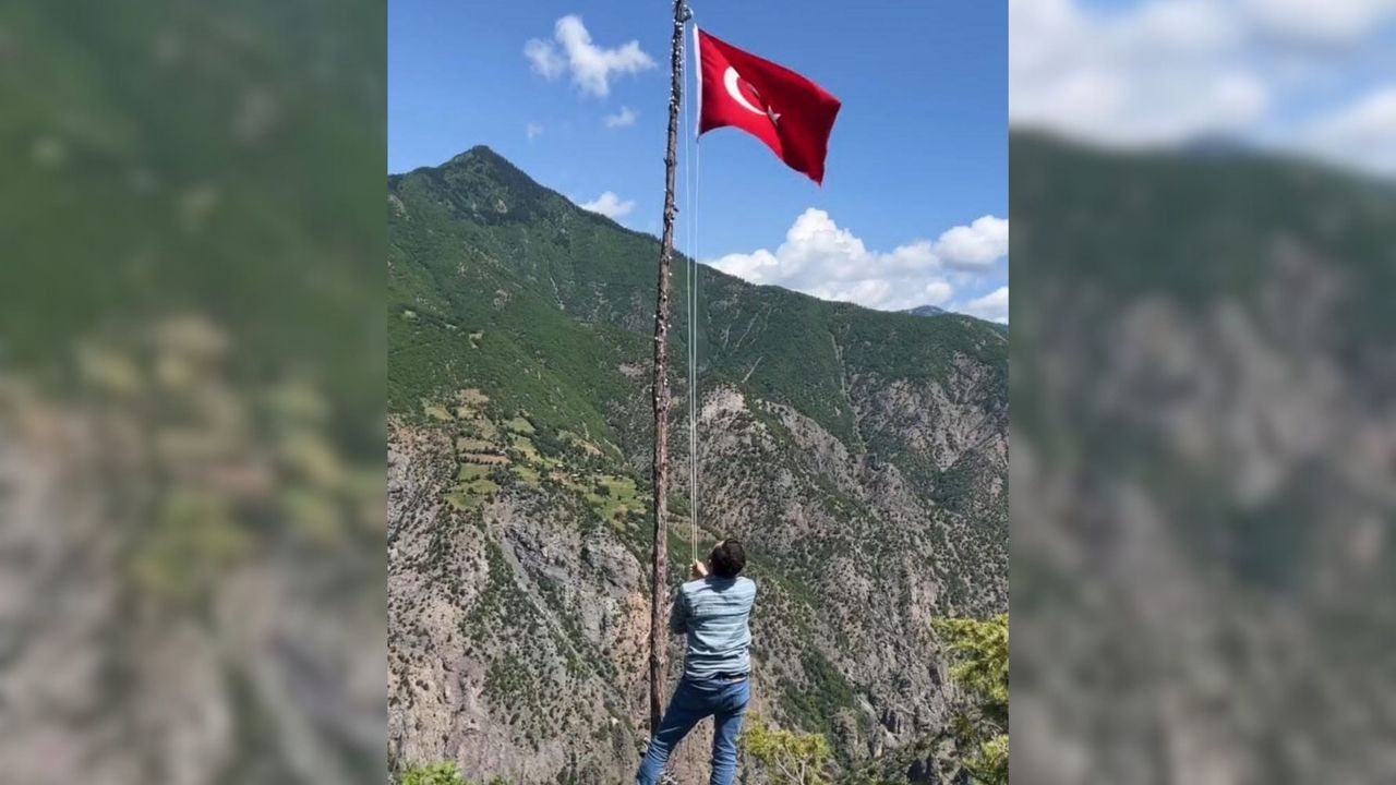 Bağlıca Köyü’nden Bayrak Direği Talebi