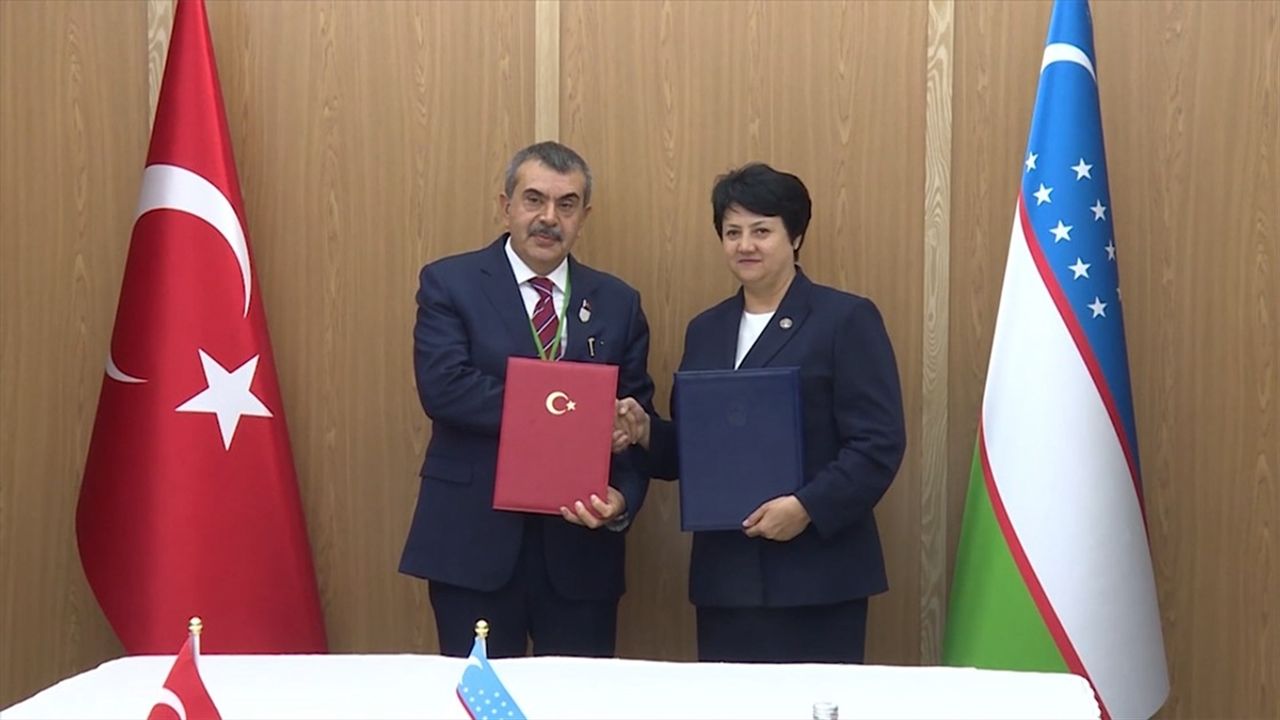 Türkiye ile Özbekistan arasında eğitim alanında işbirliği protokolü imzalandı