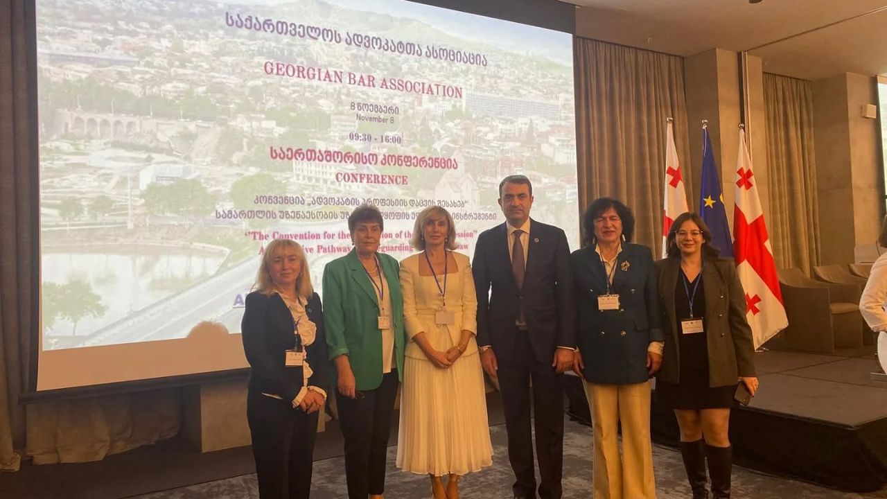Artvin Barosu Tiflis’te Uluslararası Konferansta