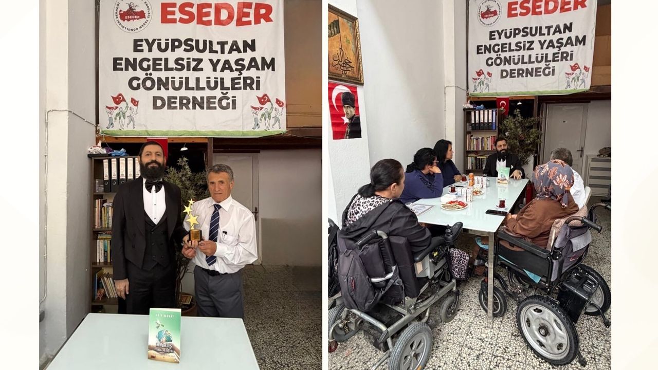 Akif Manaf’ “Engelsiz Yaşam ve Barış Ödülü”nün Sah