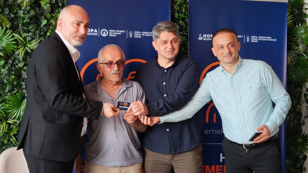 Hopa Emekli Kart Uygulaması Başladı