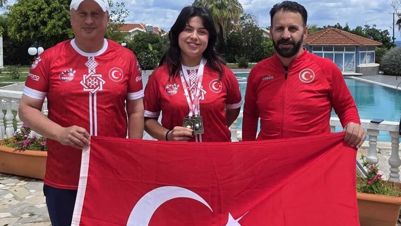Samsunsporlu sporcu Melek Ünlü, Türkiye'yi temsil edecek
