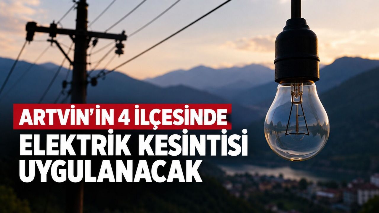 4 İlçe de Elektrik Kesintisi Uygulanacak