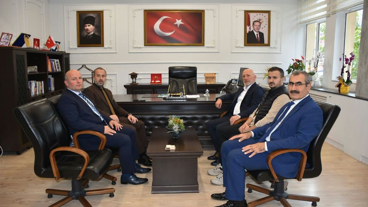 Eski AKP Milletvekili Balta’dan Şahin’e Ziyaret