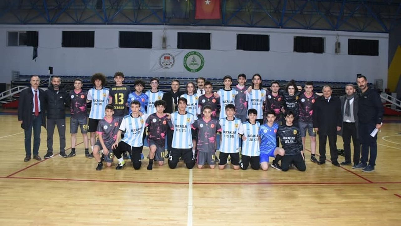 Futsal merkez ilçe finali yapıldı