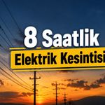 Borçka’da 8 Saatlik Elektrik Kesintisi