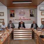 Merkez İlçe Okul Müdürleriyle Değerlendirme Toplantısı