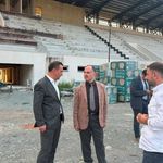 Hopa İlçe Stadı’nda Çalışmalar Devam Ediyor