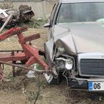 Erzurum'da trafik kazası: 1 yaralı