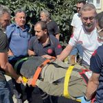 Samsun'da motosiklet ile otomobil çalışması sonucu 2 kişi yaralandı