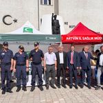 Yeşilay Artvin Şubesi, Halk Sağlığı Haftası’nda Stand Açtı