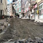 Cumhuriyet Caddesi’nde Çalışmalar Başladı.