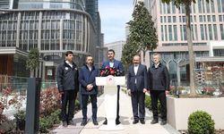 Bakan Kurum, İstanbul Finans Merkezi'nde incelemelerde bulundu