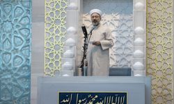 Diyanet İşleri Başkanı Erbaş cuma hutbesi irat etti: