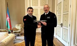 İlham Aliyev, Selçuk Bayraktar'ı kabul etti