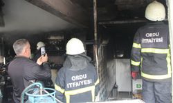 Ordu'da iş yerinde çıkan yangın hasara yol açtı