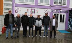 Artvin Hopaspor’dan Toprak Tır Park Sahibi Mardinli İş İnsanı Ramazan Toprak’a Teşekkür