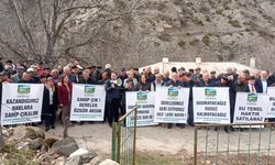 Halk tepki gösterdi ÇED toplantısı yapılamadı