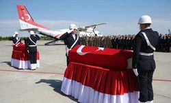 Tel Abyad'da şehit olan iki polis memuru için Şanlıurfa'da tören düzenlendi