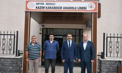 Artvin Kazım Karabekir Anadolu Lisesi ziyareti