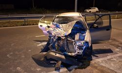 İki otomobilin çarpıştığı kazada 5 kişi yaralandı