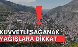 Kuvvetli sağanak yağışlara dikkat!