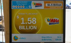 ABD'de "Mega Millions" piyangosu, 1,55 milyar dolarla ülke tarihinin 3. büyük ikramiyesine ulaştı