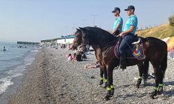 Atlı birlikler, vatandaşları boğulma vakalarına karşı bilgilendirdi