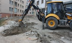 Sonunda yol çalışmaları başladı