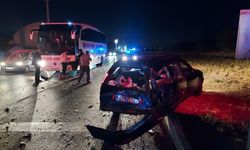 Amasya'da  zincirleme trafik kazasında 3 kişi yaralandı