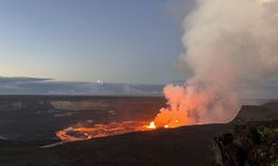 Hawaii'deki Kilauea Yanardağı 96 gün sonra tekrar faaliyete geçti