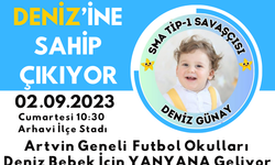 Artvin Geneli Futbol Okulları Deniz Bebek İçin Yanyana Geliyor