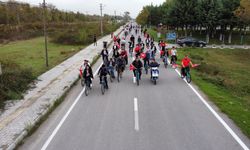 19 Mayıs'ta Cumhuriyet'in 100. yılı kapsamında bisiklet turu düzenlendi