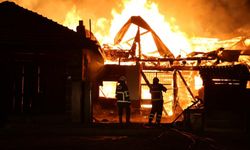 Kastamonu'da yangın ekiplerce söndürüldü