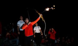 Mete Gazoz, Yanartaş'ta "Türkiye Yüzyılı"nın ateşini yaktı