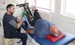 Samsun'da yaşlı ve engelli hastaların tedavisi bulundukları yerde yapılıyor