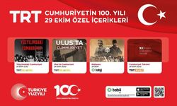 TRT'den Cumhuriyet'in 100. yılına özel içerikler