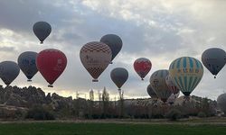 Kapadokya'da balon turu 12 gün aradan sonra yapılabildi