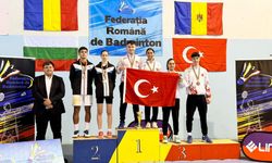 Samsunlu sporcular Badminton Balkan Şampiyonasında birinci oldu